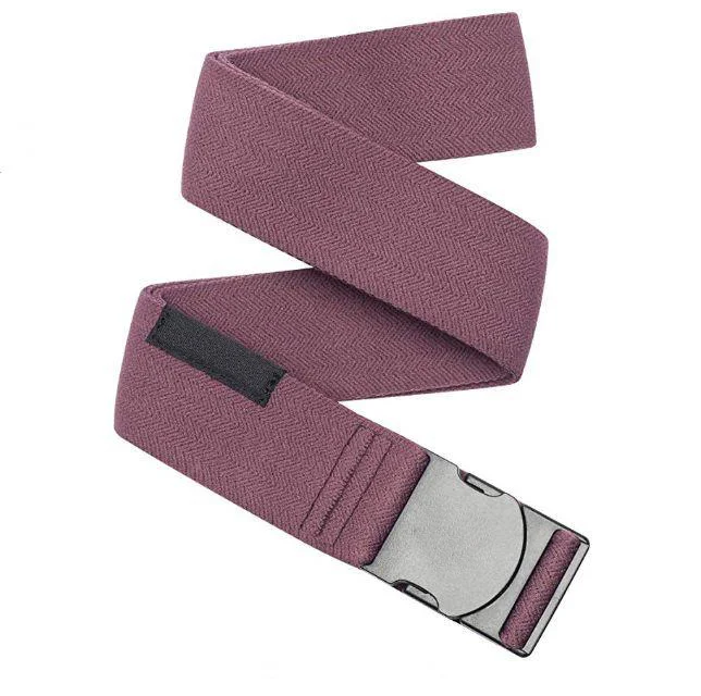 Slim Unisex Adventure Belt Narrow Width Elastic Stretch Webbing Belt With Micro Adjust Buckle