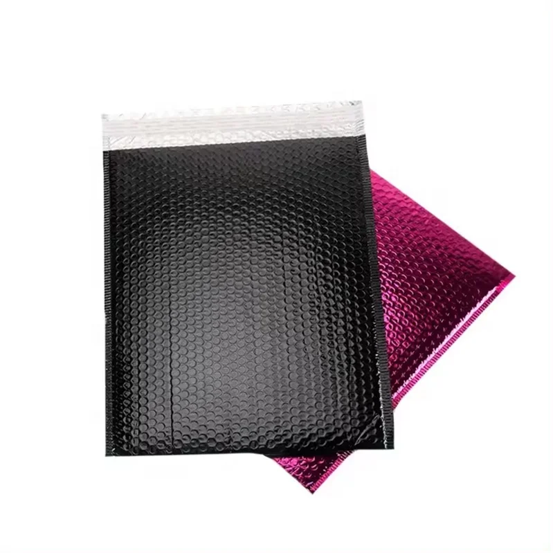 14X16+4CM Paper Bubble Envelopes Padded Mailer Bag Black Bubble Mailer Bags Logo Small Bubble Mailer Shipping Envelopes Bag