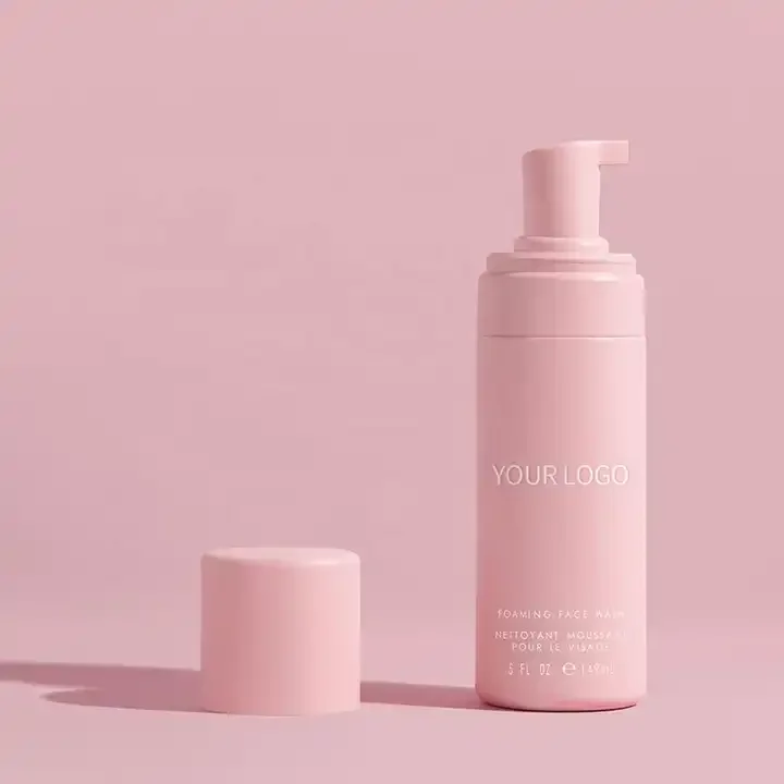 Private Label Natural Organic Coconut Glycerin Foaming Face Wash Vegan Nourish Bubble MOOYAM Amino Acid Acne Cleansing Mousse