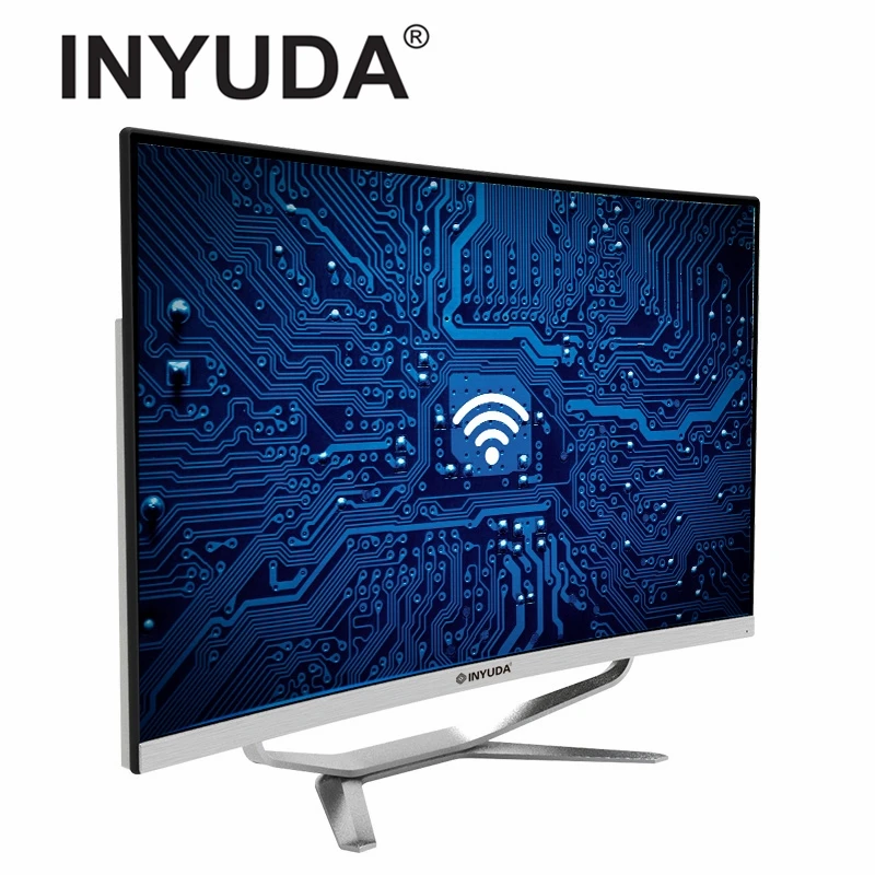 Inyuda 23.8 Inch I5-7400 GTX4G HD Graphics 16G 256G 1TB Gaming All In One Desktop Computer