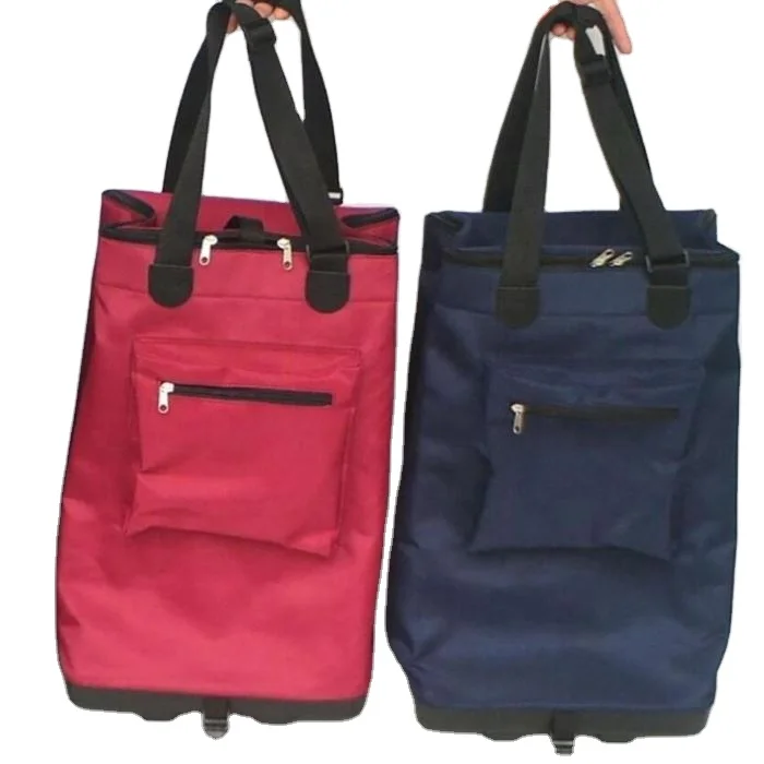 new model  foldable trolley shopping bag