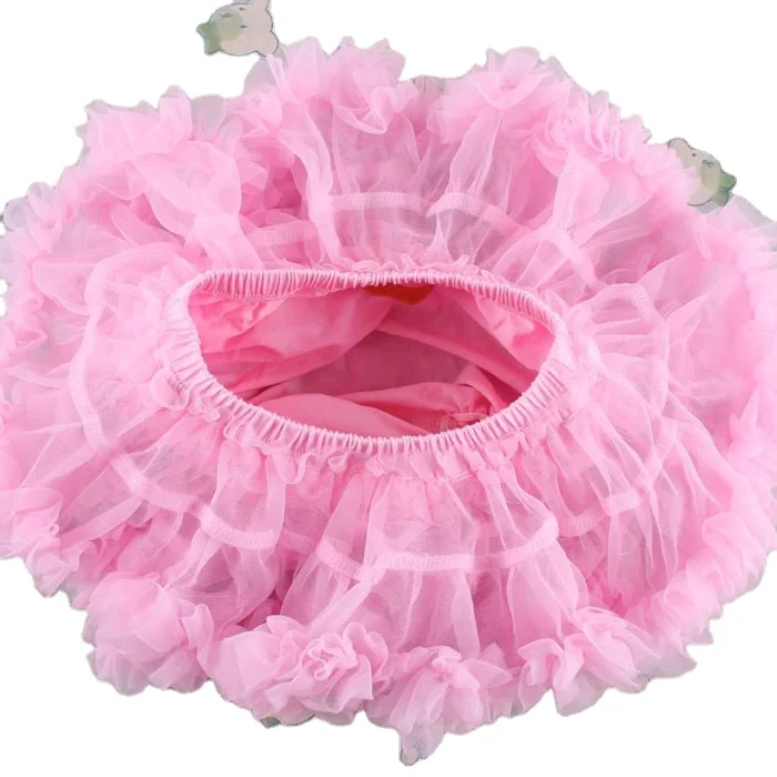 
Top Quality Various Solid Kids Baby Garment Models Diaper Cover Dressy Bloomers Cotton Infant Newborn Tutu Skirt Bloomer 