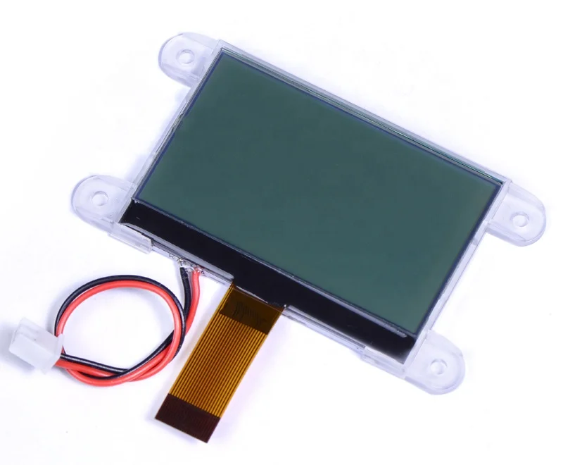 3.3V high resolution graphic lcd 128X64 blue JHD12864-G76IBSB-G