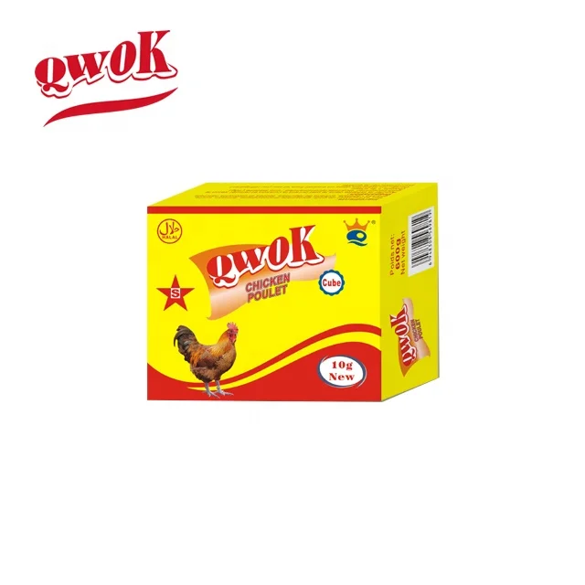 High quality low price China10g wholesale cooking cube soup powder china famous brand african food cattle  beef flavors OEM