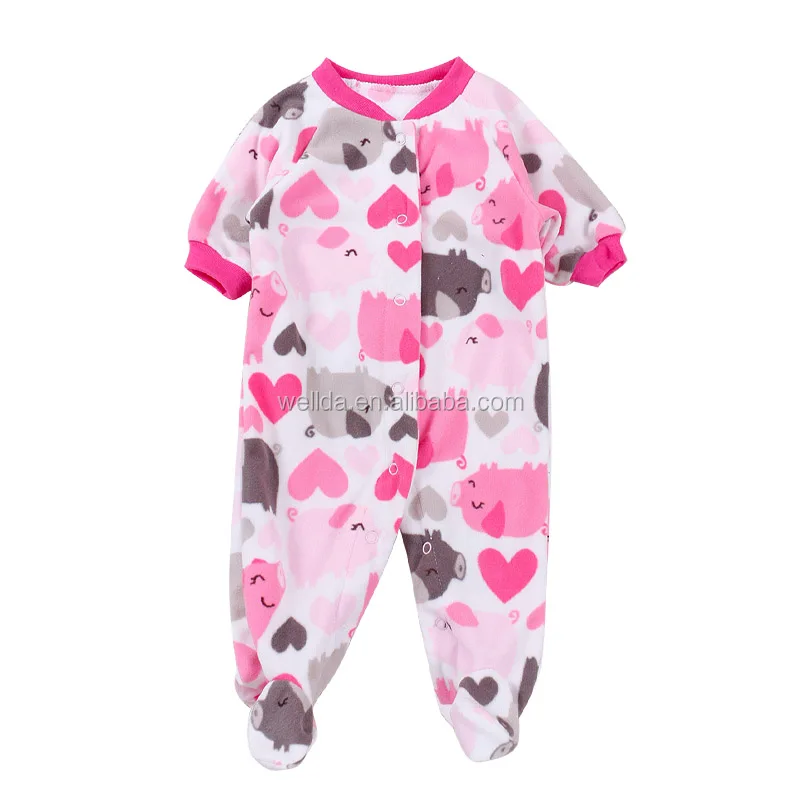 Wholesale New Born Cute Short Sleeve Summer Cotton Infant Baby Boys Girls Jumpsuits Rompers