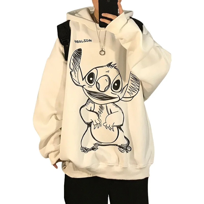 
Korean style men loose hoodie pullover, autumn and winter casual style hoodie. 