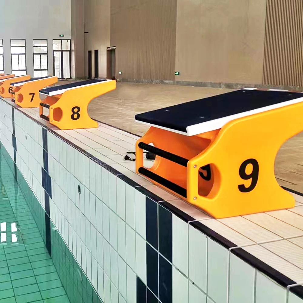 Wholesale Footrest Starting Block, Stainless Steel Competition Diving Platform Board For Swimming Pool/