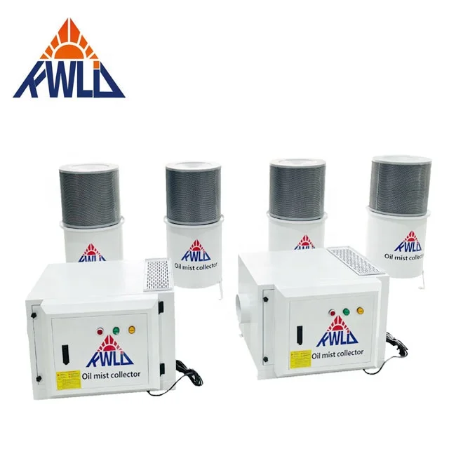 Air Cleaner Industrial centrifugal Type Efficient Air Purification CNC Machine Oil Mist Collector