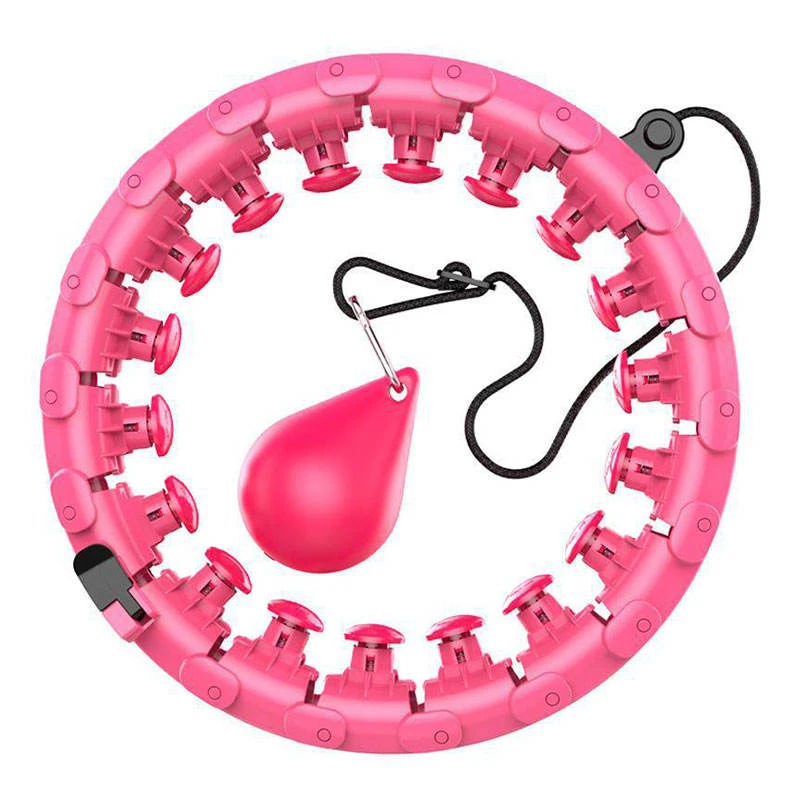 
Drop Shipping Hot Sale Auto-Spinning Hoop Detachable Ring Smart Counting Hula Circle Weighted Hula Hoops For Adults 