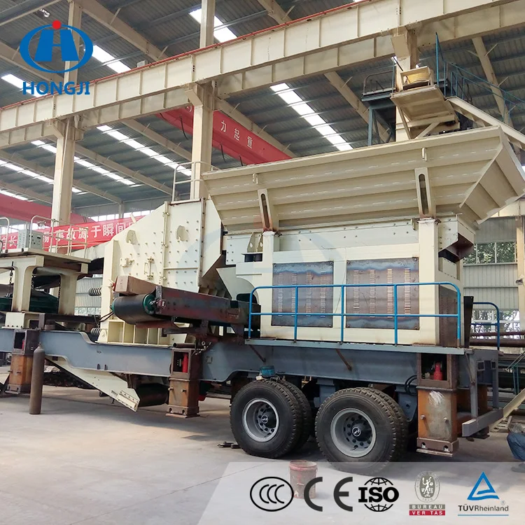 Magnetite Mobile Tire Portable Cone Crusher Manufacturer