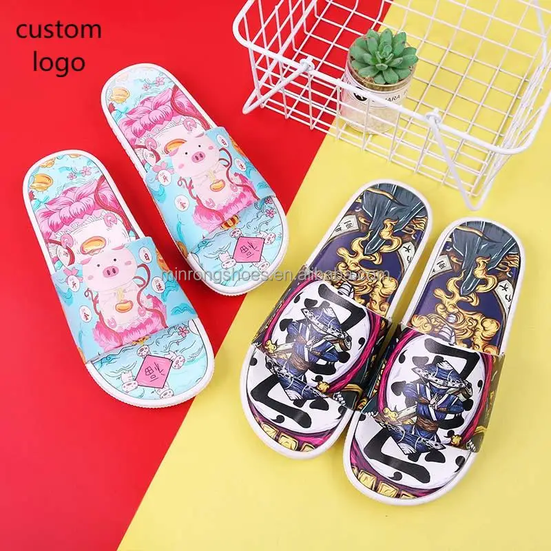 Индивидуальные дешевые Тапочки с логотипом белые тапочки для мужчин пустые сублимационные мужские сандалии