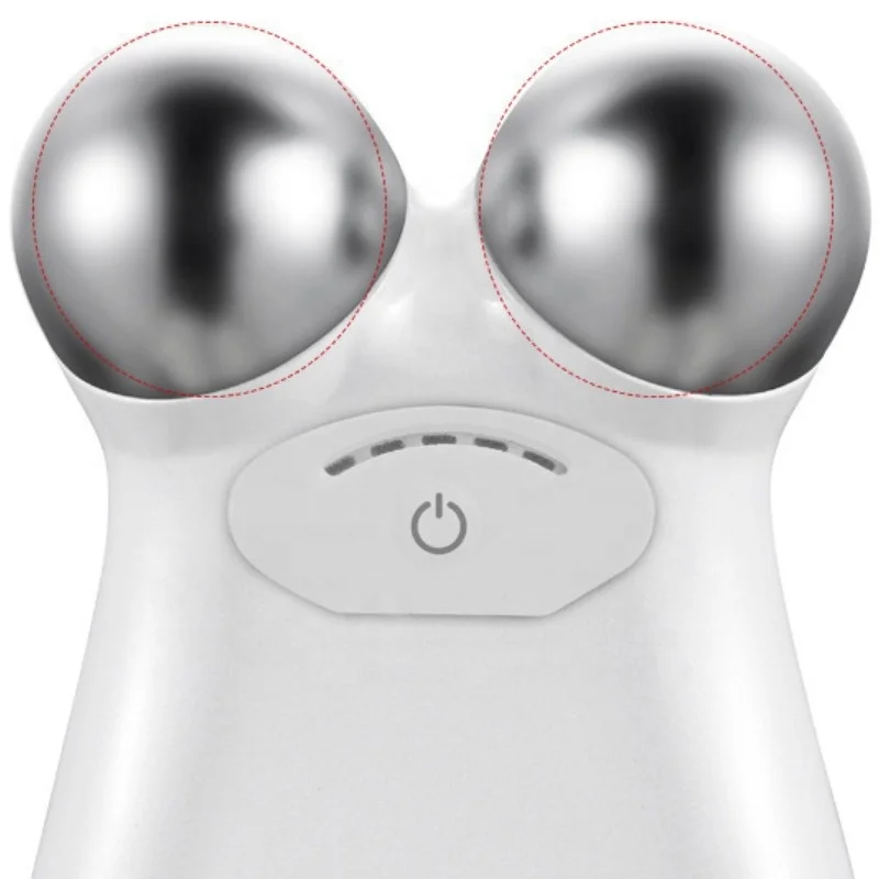 3D Face Roller  Anti Aging  Massage Tool  Microcurrent Face Lift Beauty Instrument Tightening Remover Wrinkle Metal Face Roller