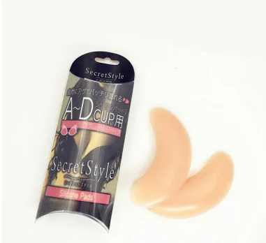 Waterproof  insert push up bra silicone inserts for swimsuits &bikini