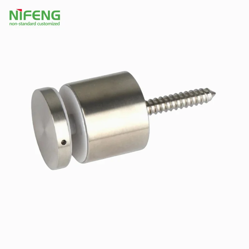 304 316 Stainless Steel Glass Clamp for Balustrade Glass Railing Staircase Railing Glass Clip Handrail