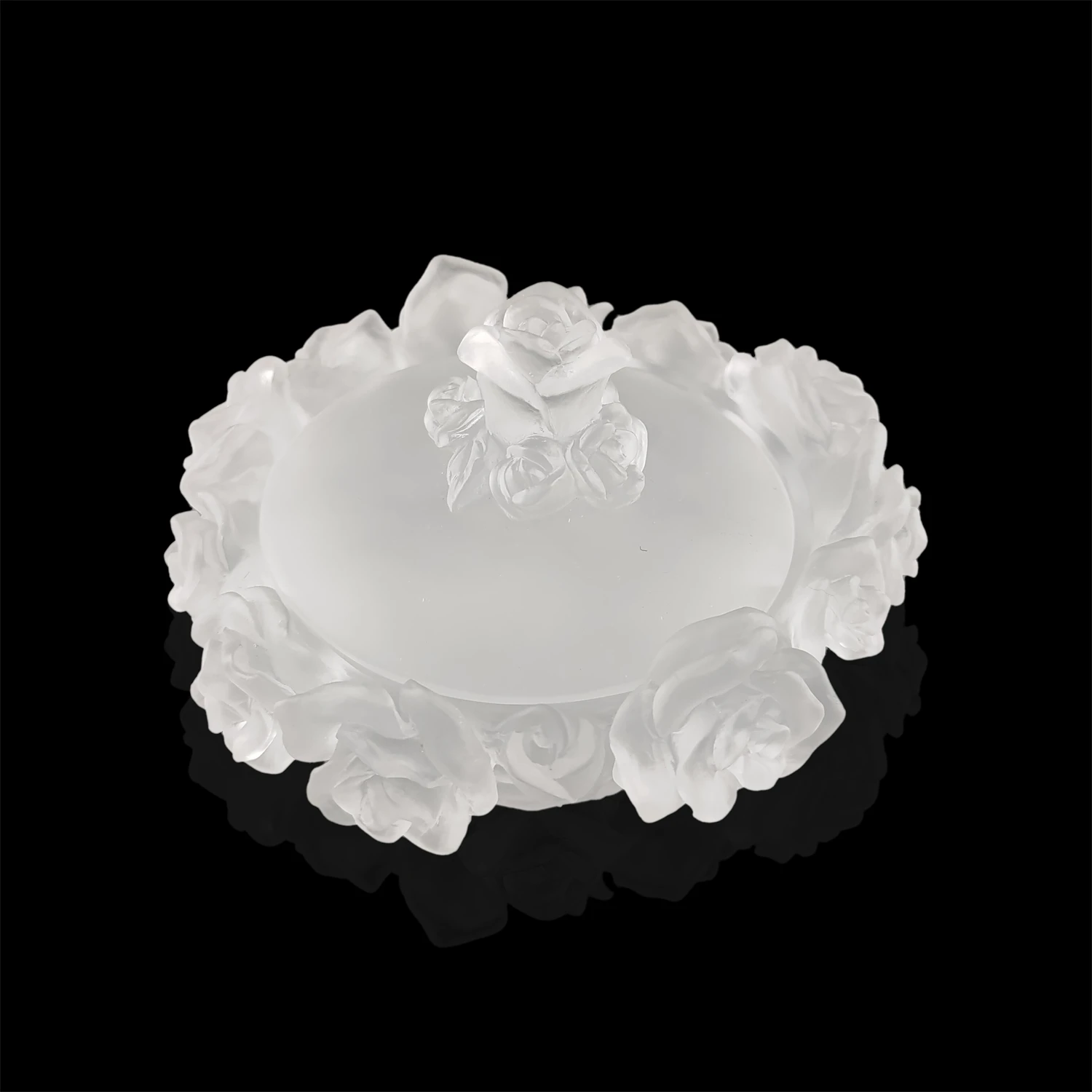 2021 new Middle Eastern style crystal jar candy jar incense burner plate