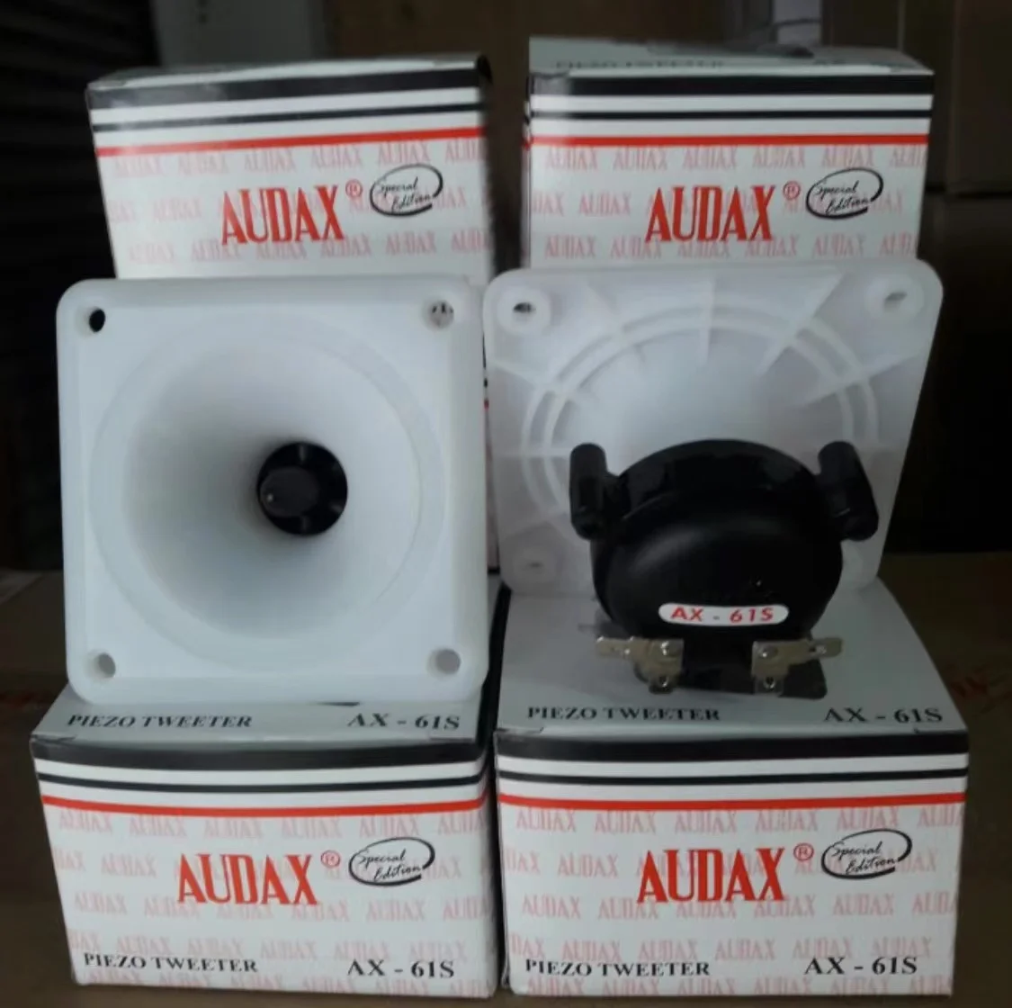 AUDAX AX-61S Piezoelectric ceramic high pitched swallow breeding swallow house Cloth Diaphragm ABS material   piezo tweeter