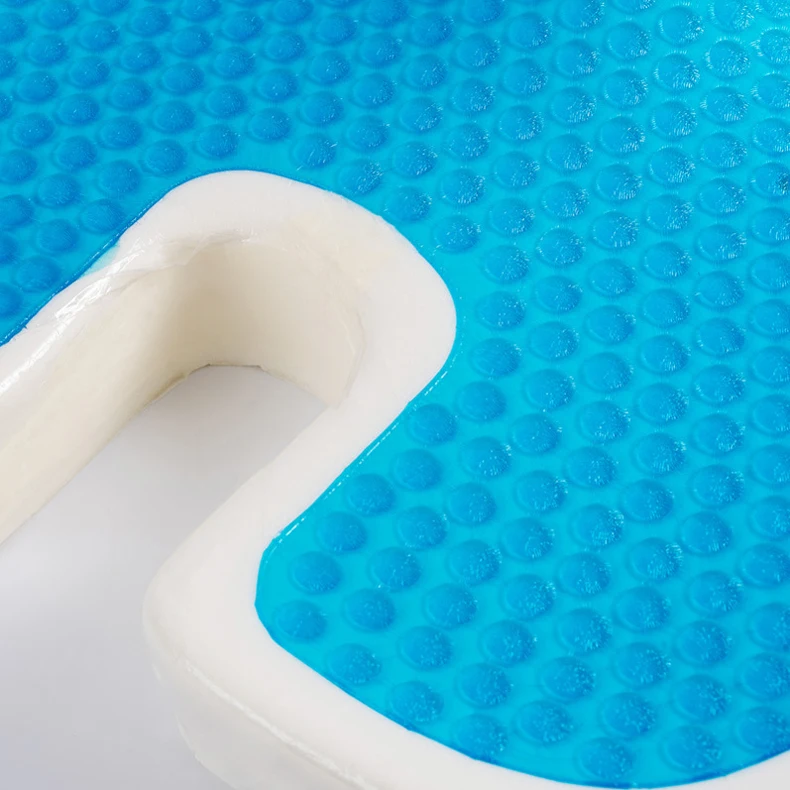 Factory Wholesale Office Memory Foam Seat Cushion Nylon Mesh Gel Seat Cushion Car Seat Cushion