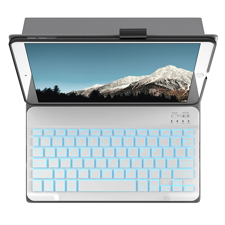 For Apple iPad 10.5 10.2 Touch Screen Laptop Computers Silicone Keyboards