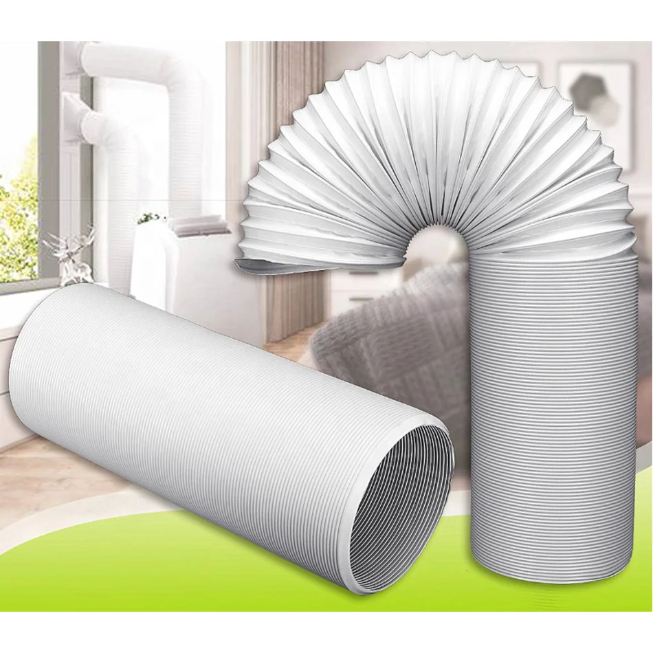 Custom Length Extendable Duct Vent Plastic Portable Exhaust Portable Air Condition Pipes Hose