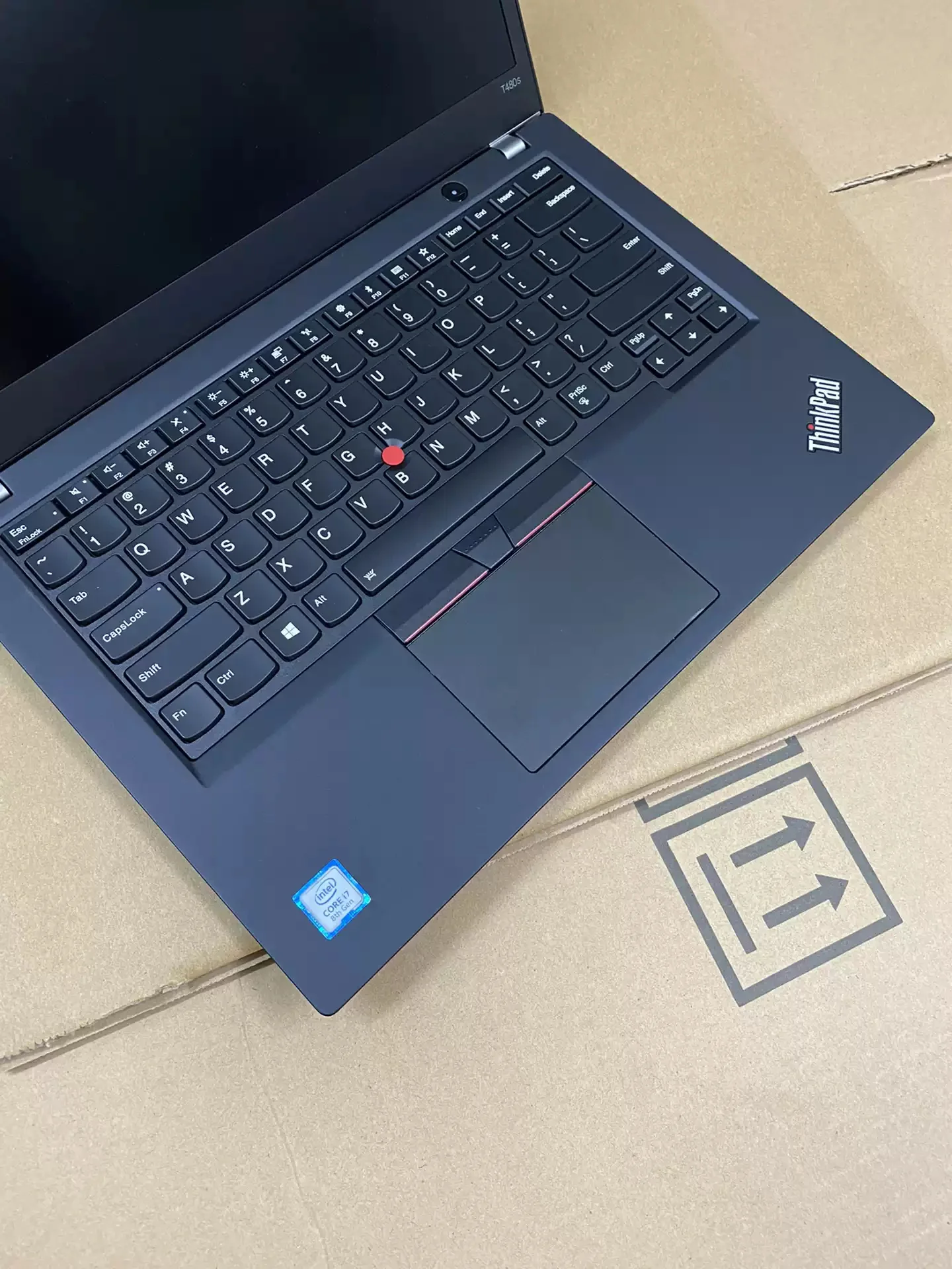Wholesale Used Laptops Second Hand Computers With Charger For Lenovo Thinkpad T480 i5/i7 8250U 8G 256GB SSD