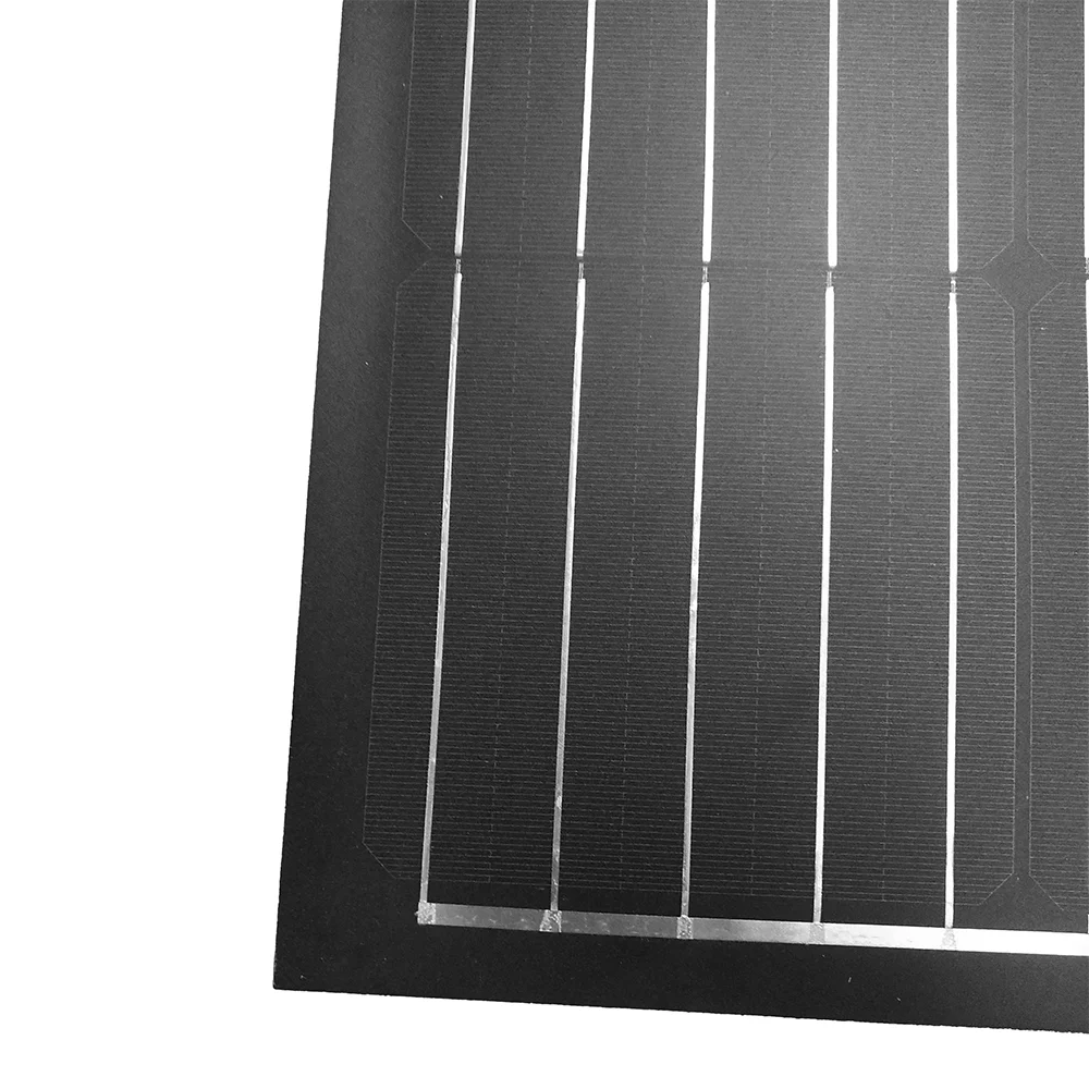 CE ROHS certificated 20w 50w 100w 150w 180w monocrystalline 12v flexible solar panel