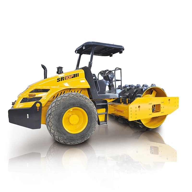 Shantui 10 Ton Small Single Drum Compactor Vibratory Road Roller SR10 SR10-B6 for Sale