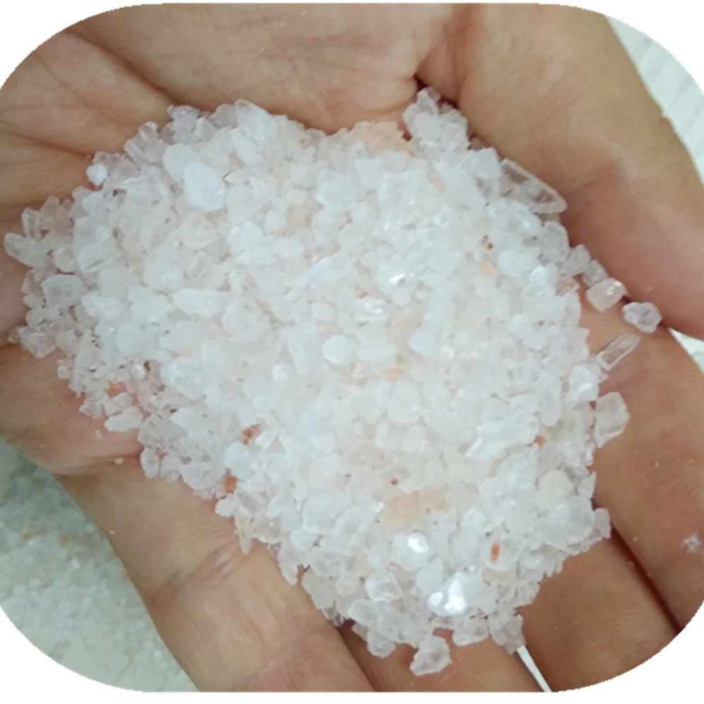 ГИМАЛАЙСКАЯ СОЛЬ белого и розового цвета в гранулах для пола соляной комнаты 1-3 мм