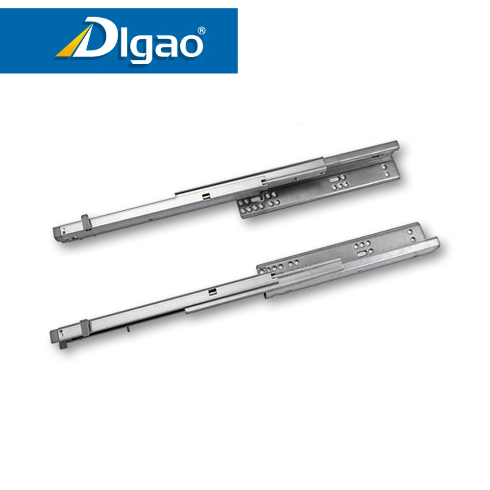 Digao triple extension mepla drawer slide heavy duty telescopic slide rail