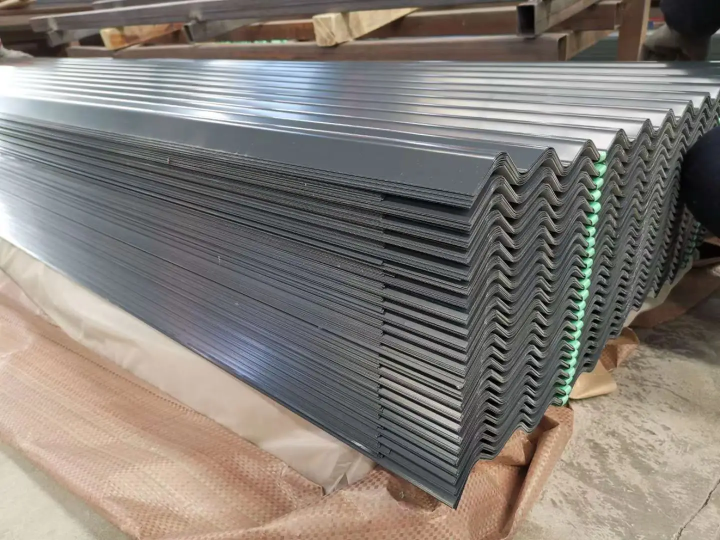 Galvanize roof tiles