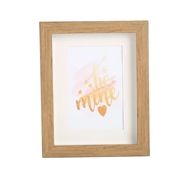 Fashion Custom Table Top Plastic Picture Frame With Glass Wholesale Home Decoration Plastic Photo Frame