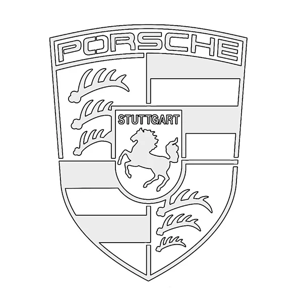 factory supply custom metal car logo Carving and Wood Burning stencil Template metal stencils