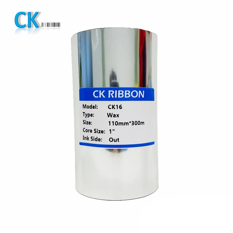 Coditeck CK16 thermal transfer ribbon wax 110x300