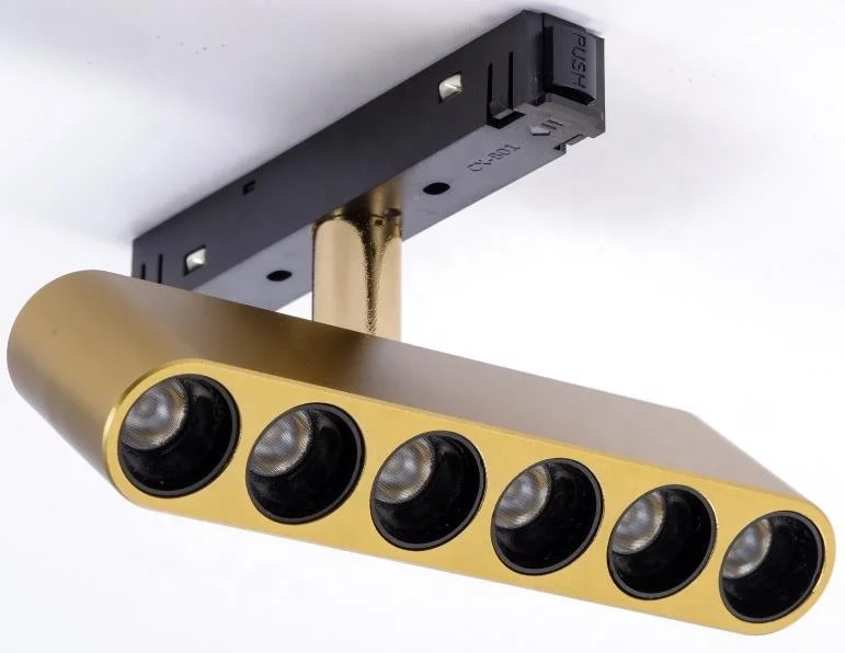 led track spot light Design LED Lamp Magnetic Rail Ceiling linear track light Spot Rail Spotlight led linear track light