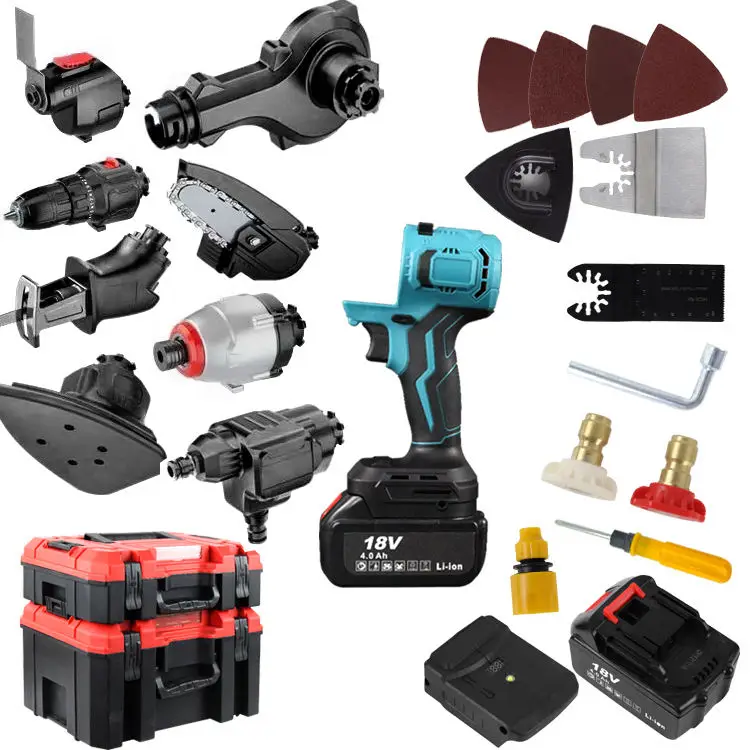 Discount for sale Drills kit 21v portable electric cordless brushless 18V cordless drill Lithium Battery power tools kit