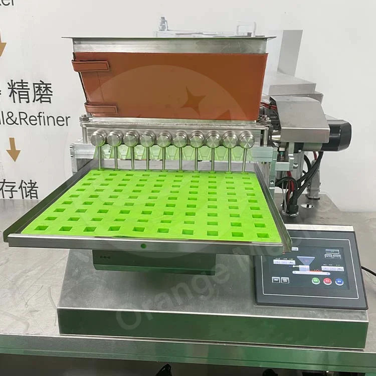 ORME Small Desktop Jelly Candy Depositor Sweet Ginger Candy Production Machine to Make Round Gummy