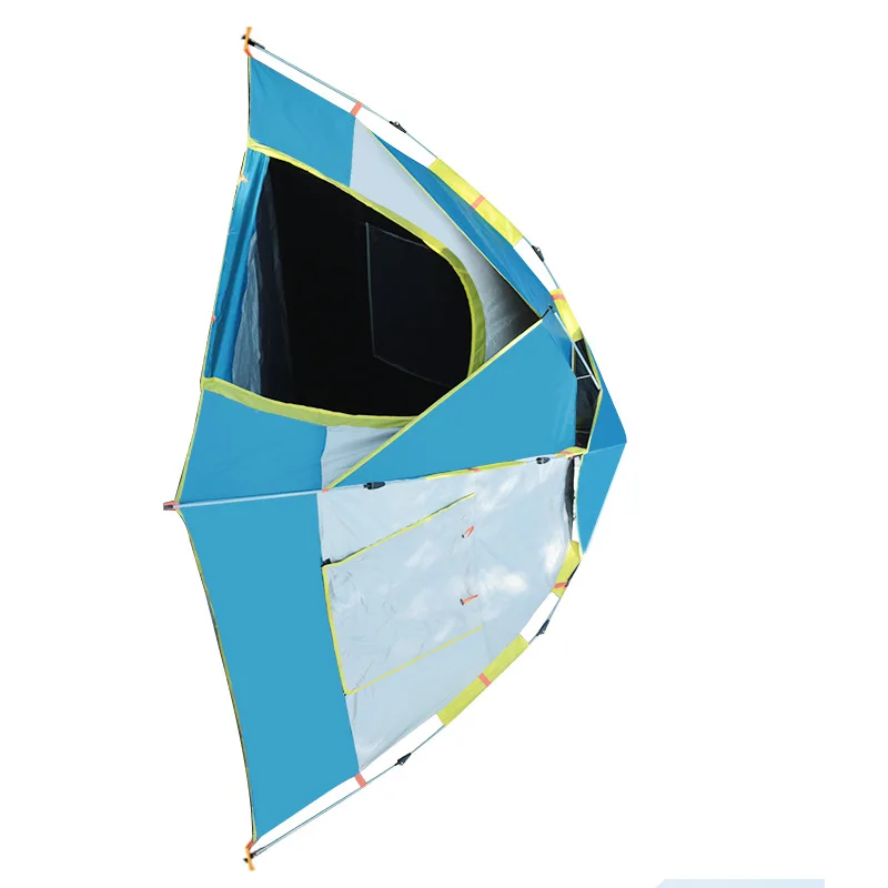 Легкие Роскошные Складные Выдвижные палатки 2,3, семейная палатка на 4 человека для кемпинга на открытом воздухе распродажа