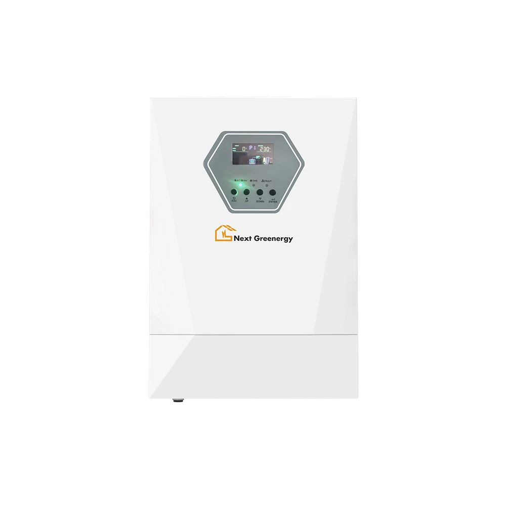 Hybrid Solar Inverter 3KW Off Grid High Frequency 24V 3000Watt Solar System 3Kva 5.5Kva Hybrid Inverter with 80A MPPT Controller