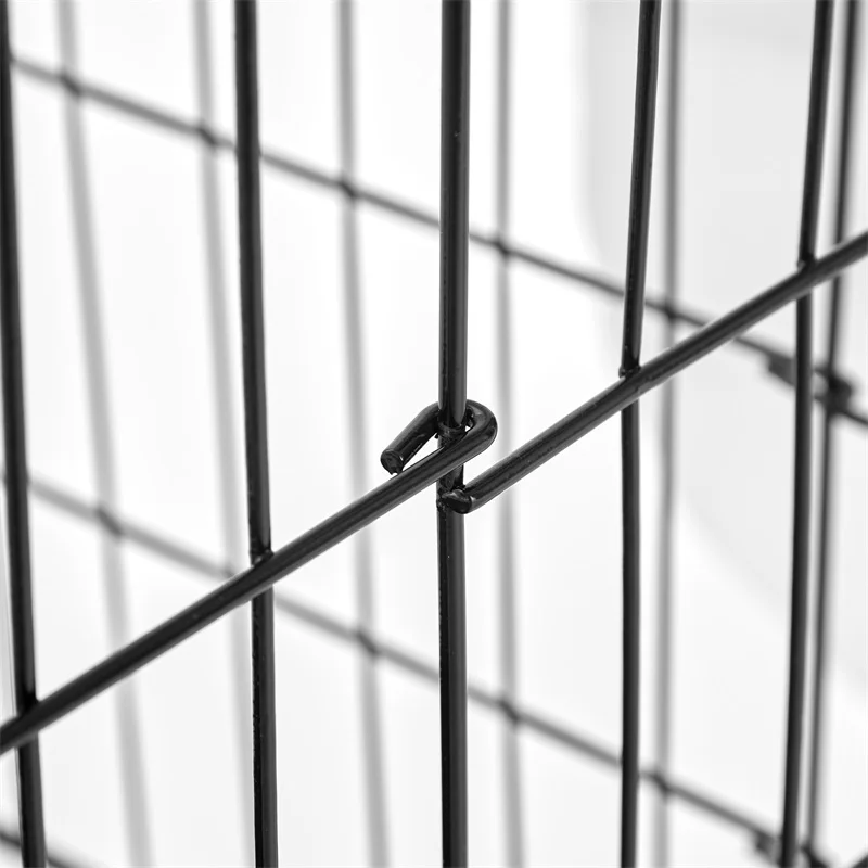 factory direct sale multi size single double doors dog crate metal wire big kennels dog cage xxl 42 inch design