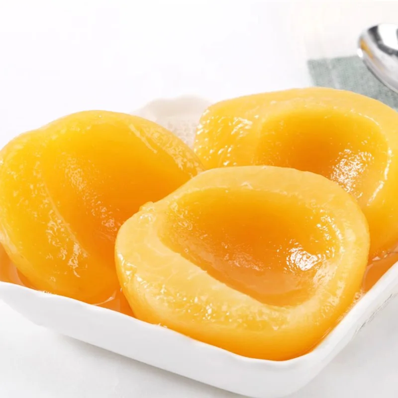 Высокое Качество пищевая упаковка все виды консервированных фруктов желтый консервированный персик