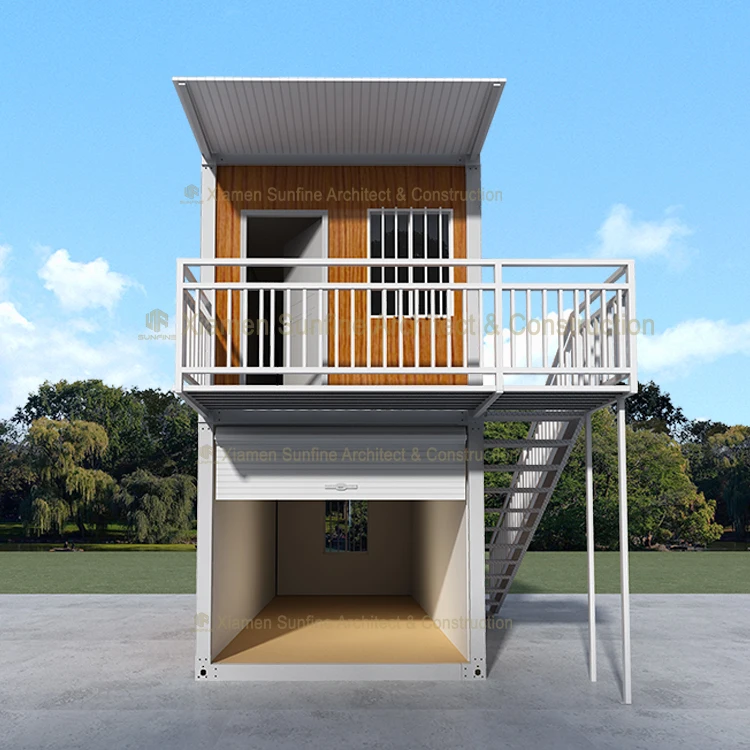 20-футовые офисные модульные съемные контейнерные дома