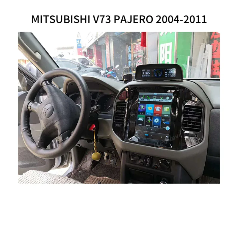 Android Car Dvd Player For Mitsubishi Pajero V73 1999-2006 Car Radio Frame Cd Trim Installation Kit Car Dvd Fascia Panel Frame