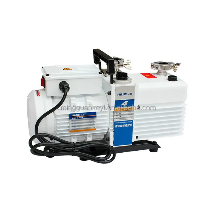 2.2 L/s Double Stage Rotary Vane Vacuum Pump with Exhaust Filter for lab coating machine -VRD-8