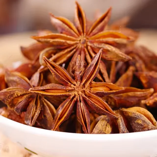 Wholesale Origin Direct Selling Natural Color Dried Star Anise for Food Cooking Best Quality Dried Star Anise 100g/bag