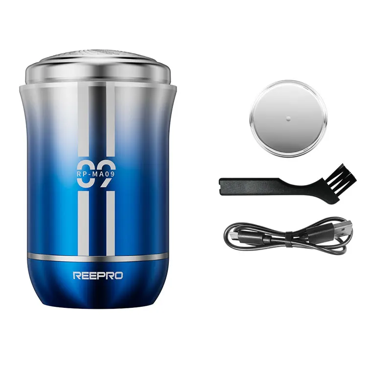 USB Rechargeable Mini Shaver Portable Single Blade Electric Razor for Men for Wet and Dry Shaving at Home or Outdoors