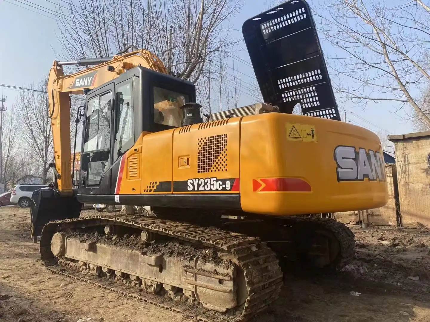 Китайская строительная машина б/у экскаватор SANY SY 235c-9/гусеничный экскаваторы