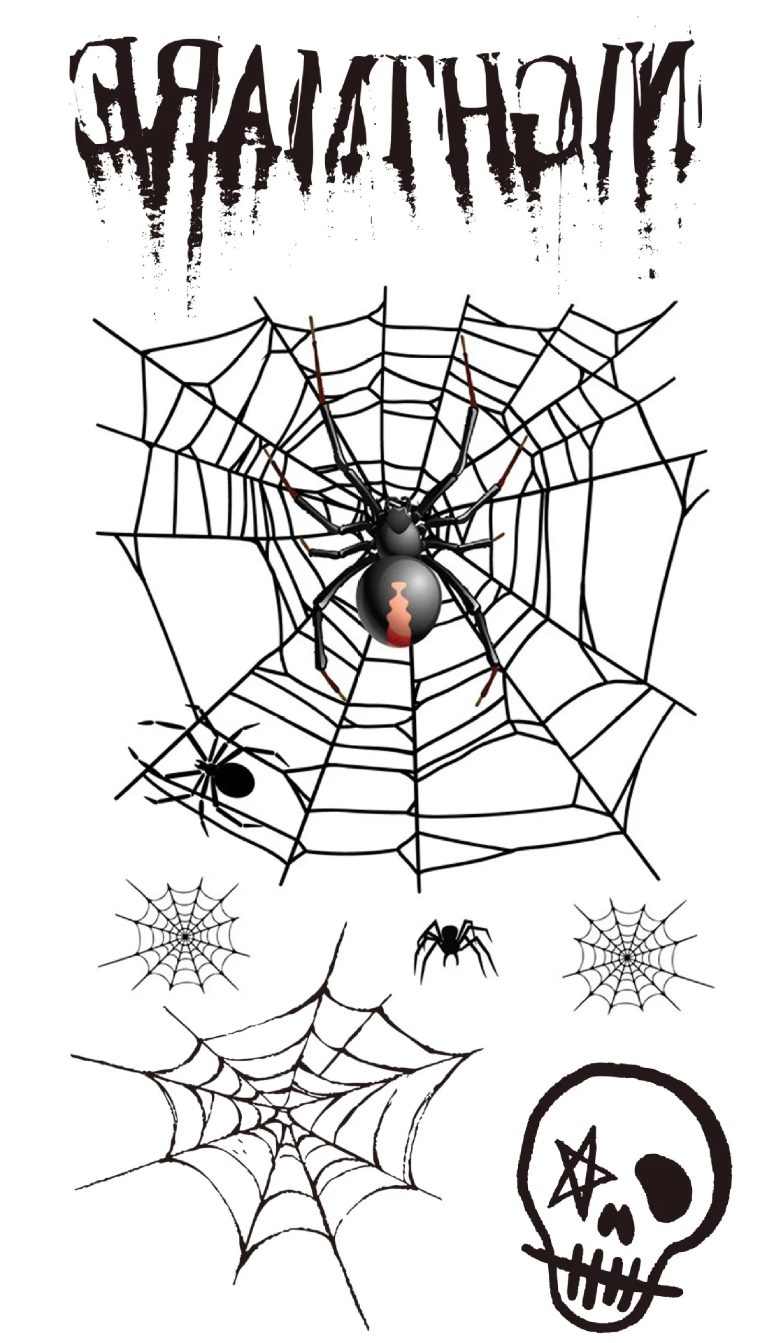 water proof bruises and cuts to use for halloween temporary tattoo face body scars tattoo