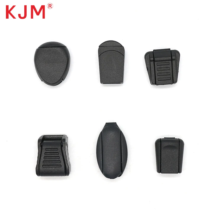 Factory Plastic Clamp Clip Cord Stopper Rope Ends Stoppers Zipper Stopper Lock