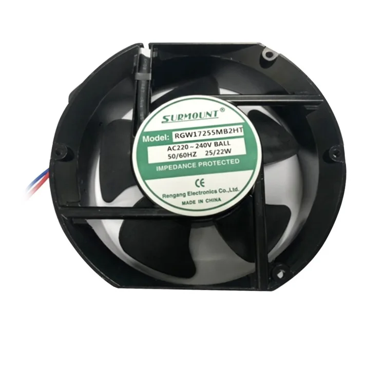 Hot Sale High Speed  RGW17255MB2HL  100v/220v/240v Metal High Temperature Fan