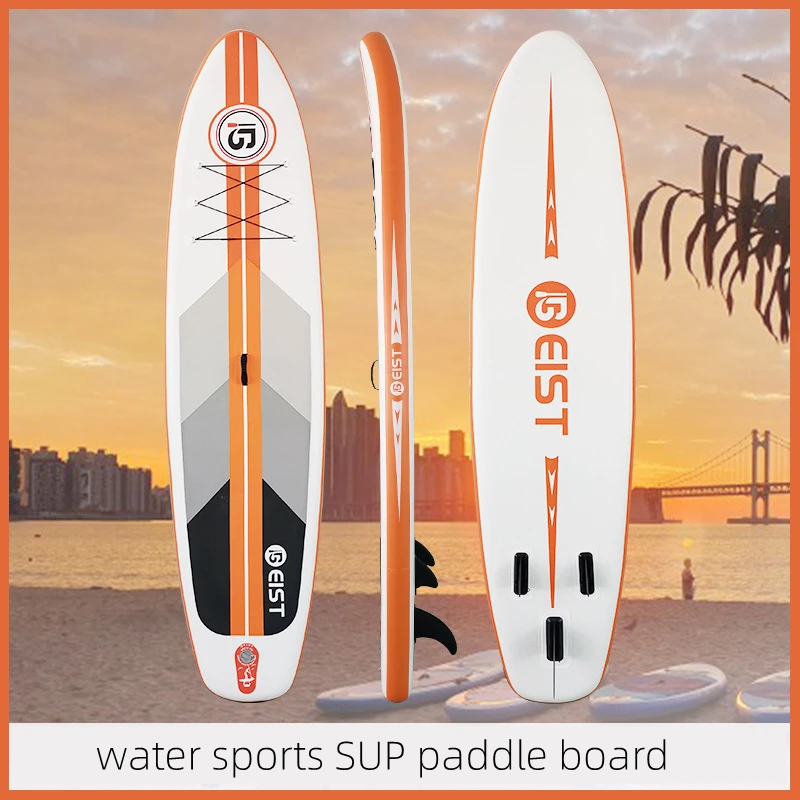 3.25M Paddle Board Sea Inflatable SUP Stand Up Board Water Sports Skate Non-Slip Mat Fishing Yoga Foldable Surfboard Set