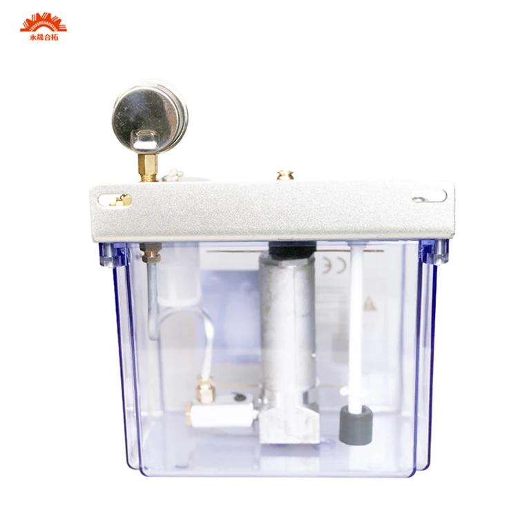 P-210 3L 4L Pneumatic Lubricator Volumetric Piston Oil 32-68# Pump with Pressure Relief Valve for Centralized Lubrication